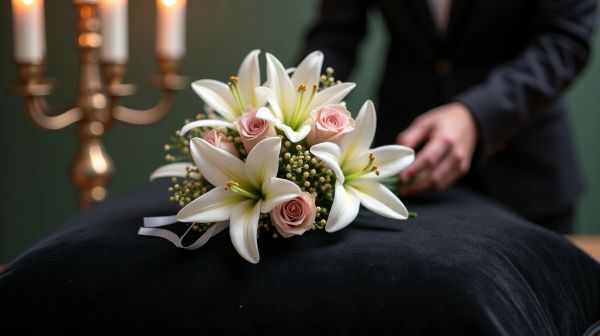 Comment organiser une livraison de fleurs de décès express ?
